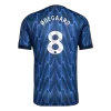 ØDEGAARD #8 Authentic Arsenal Away Soccer Jersey 2025/26 Blue - gojersey