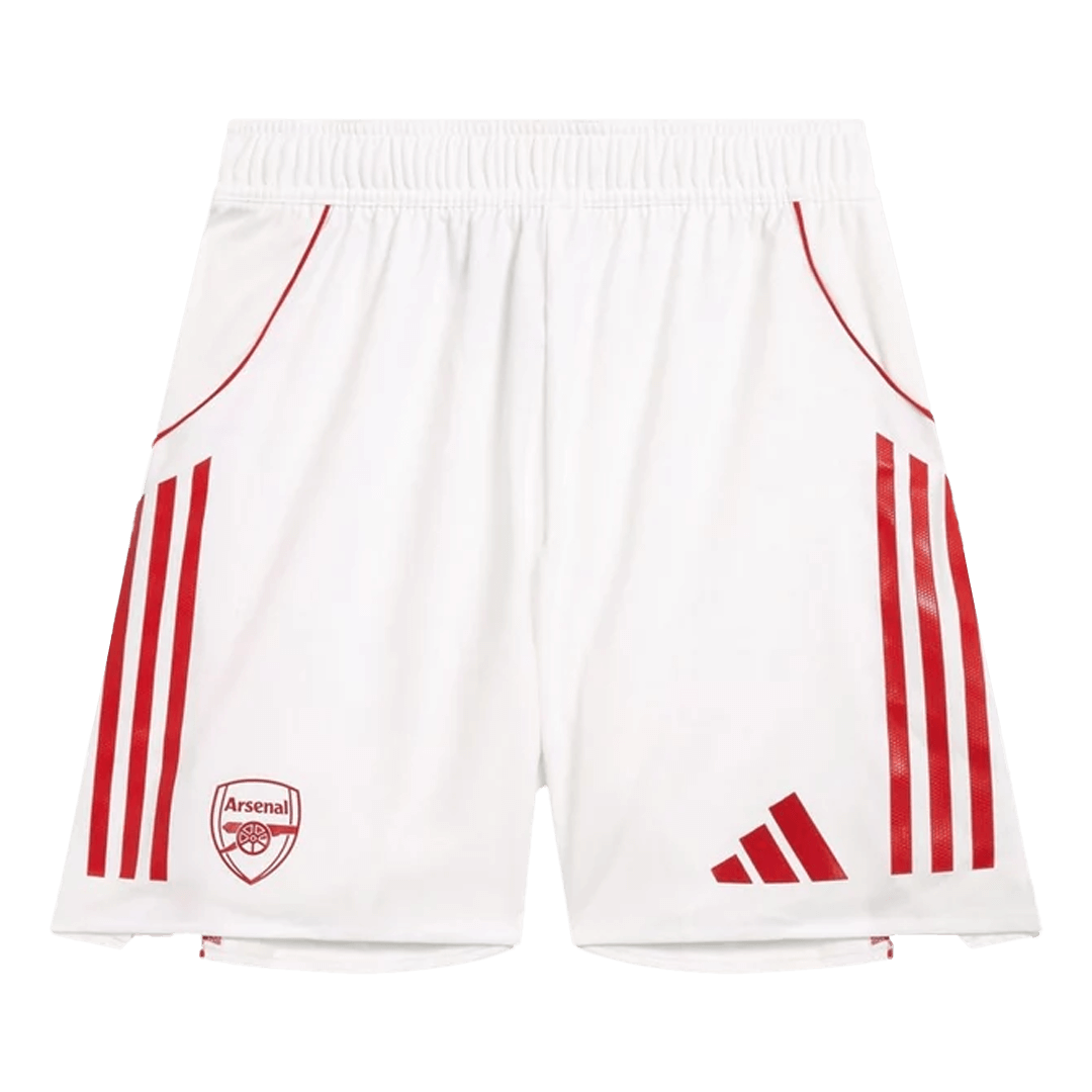 Arsenal Home Soccer Shorts Authentic 2025/26 - gojersey