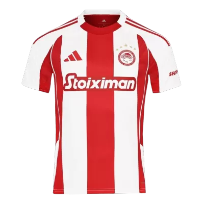 Olympiakos Home Soccer Jersey 2025/26 - gojersey