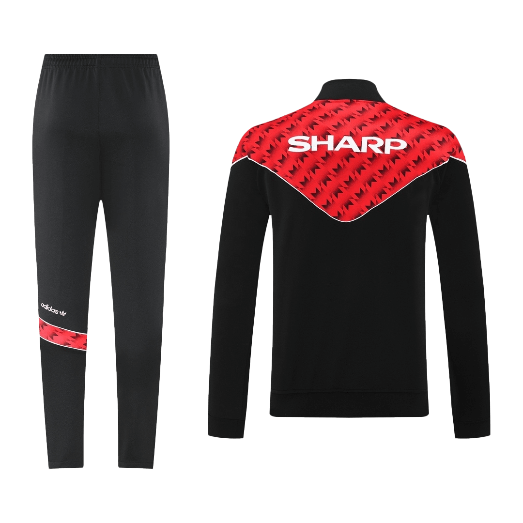 Manchester United Training Kit 2025/26 - Red&Black (Jacket+Pants) - gojersey