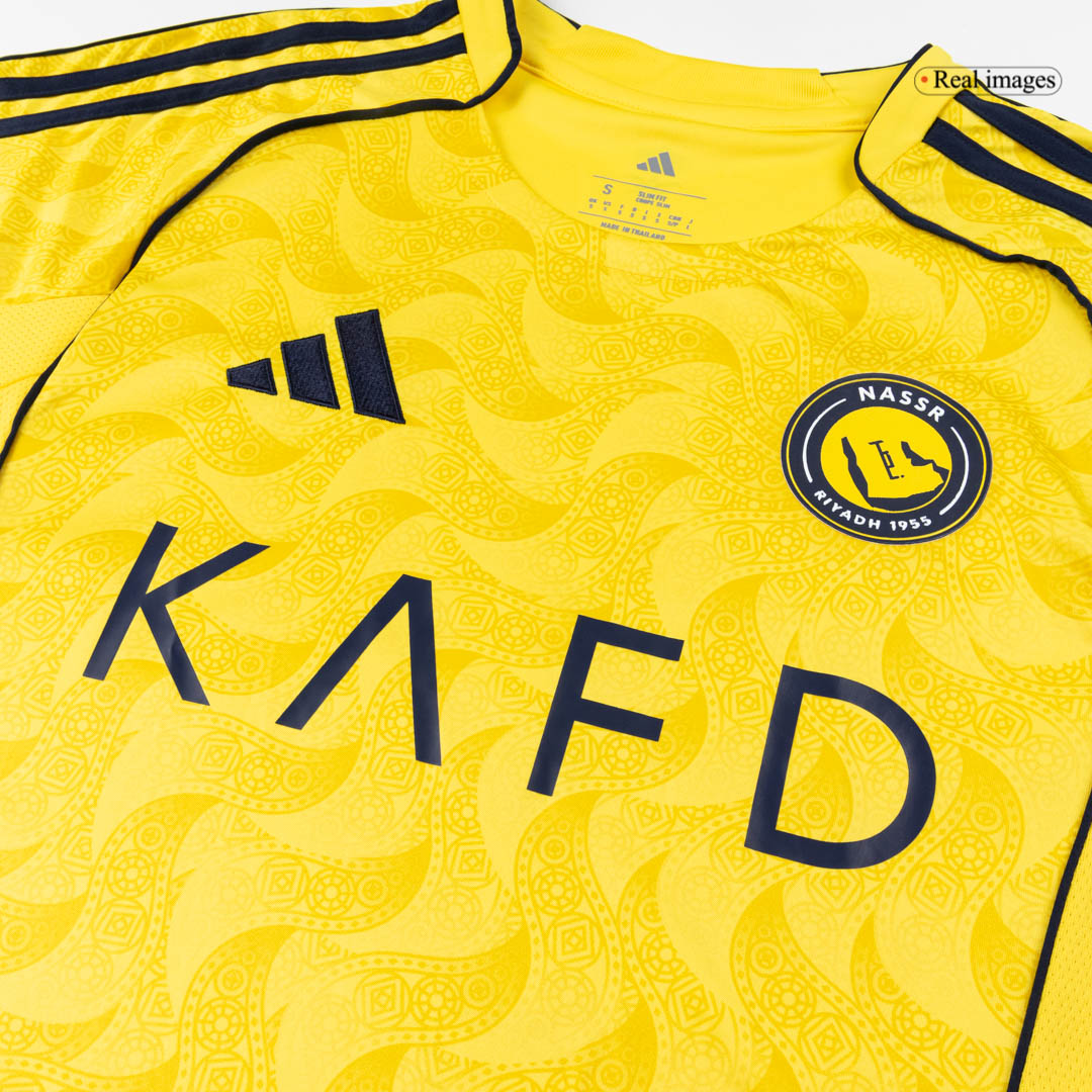 Al Nassr Home Soccer Jersey 2025/26 - gojersey