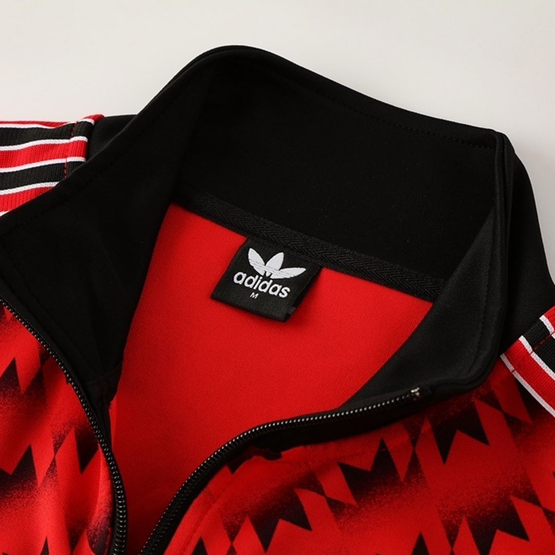 Manchester United Training Kit 2025/26 - Red&Black (Jacket+Pants) - gojersey