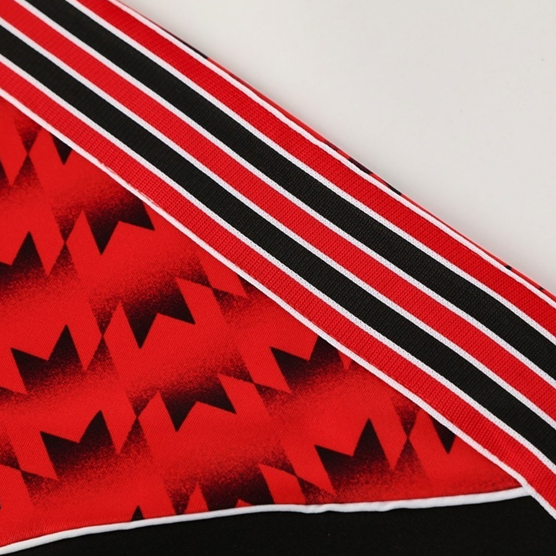 Manchester United Training Kit 2025/26 - Red&Black (Jacket+Pants) - gojersey