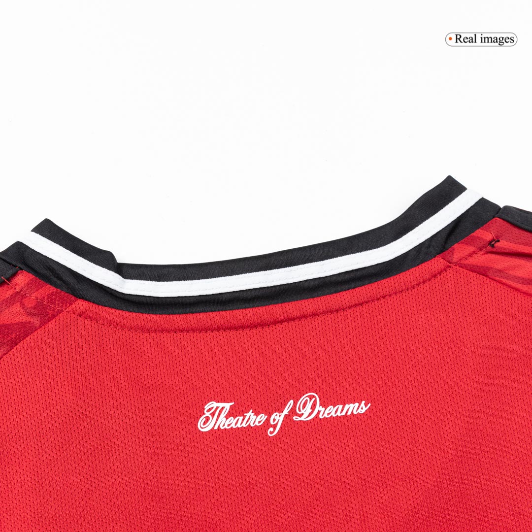 Women's Manchester United Home Soccer Jersey 2025/26 - gojersey