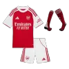 Kid's Arsenal Home Soccer Jersey Kit(Jersey+Shorts) 2025/26 Red - gojersey