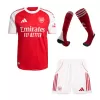 Authentic Arsenal Home Soccer Jersey Kit(Jersey+Shorts+Socks) 2025/26 Red - gojersey