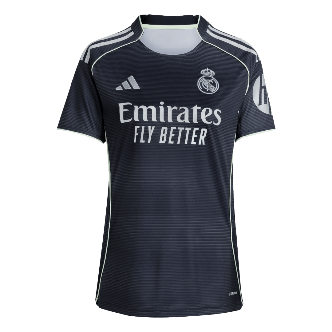 Women's Real Madrid Away Soccer Jersey 2025/26 - gojersey
