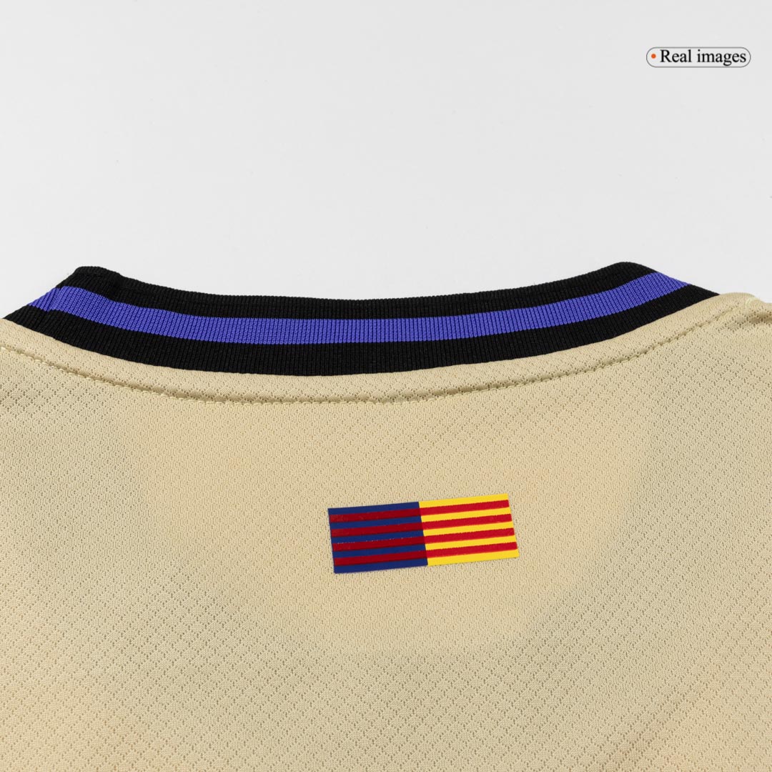 Women's Barcelona Away Soccer Jersey 2025/26 - gojersey