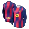 Barcelona Long Sleeve Home Soccer Jersey 2025/26 - gojersey