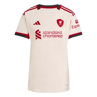 Women's Liverpool Away Soccer Jersey 2025/26 - gojersey