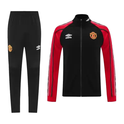Manchester United Training Kit 2025/26 - Red&Black (Jacket+Pants) - gojersey