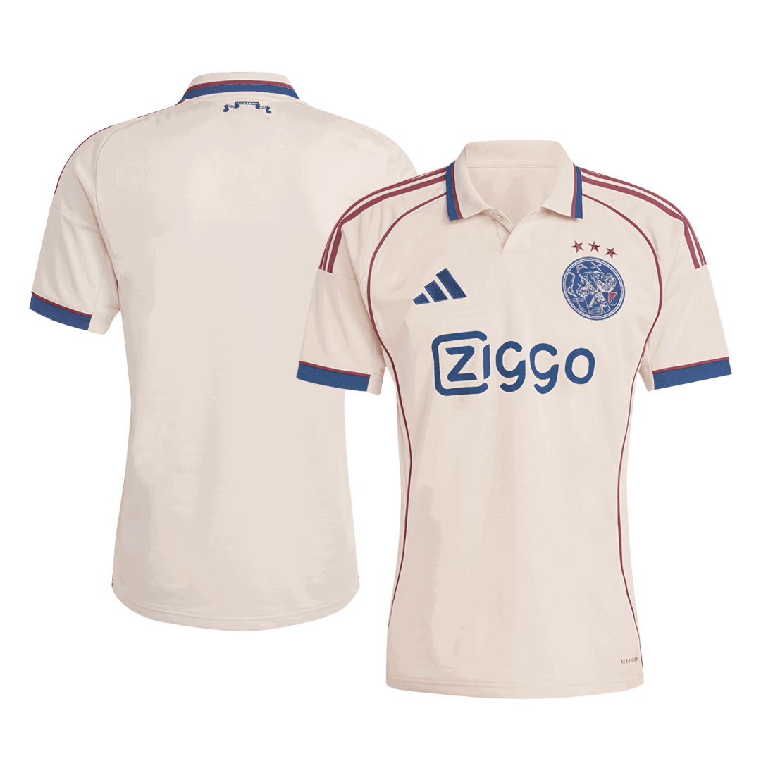 Ajax Third Away Soccer Jersey 2025/26 - gojersey