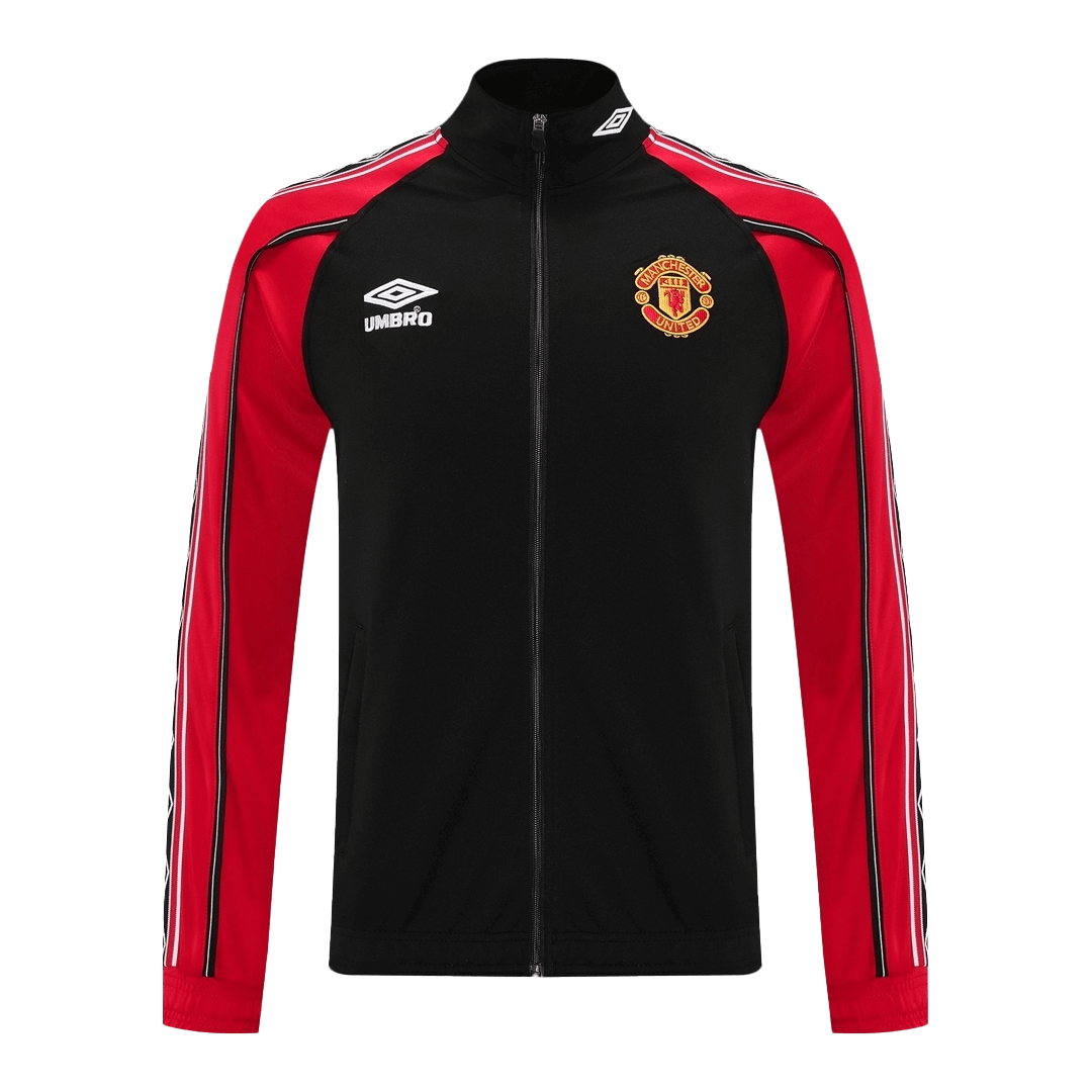25/26 Manchester United Training Jacket Red&Black - gojersey
