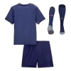 Kid's PSG Home Soccer Jersey Kit(Jersey+Shorts+Socks) 2025/26 Navy - gojersey