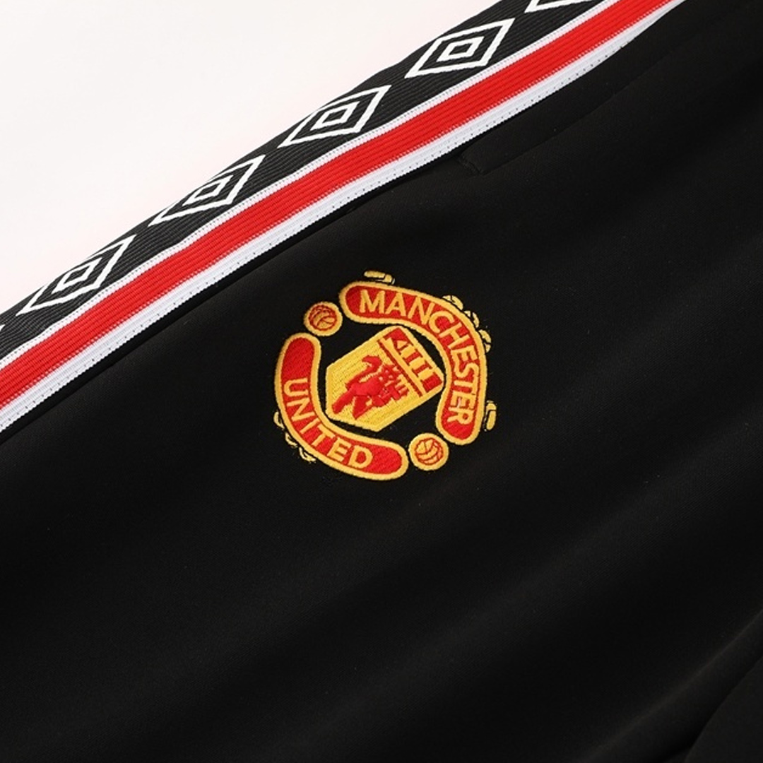 Manchester United Training Kit 2025/26 - Red&Black (Jacket+Pants) - gojersey