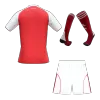 Arsenal Home Soccer Jersey Kit(Jersey+Shorts+Socks) 2025/26 Red - gojersey