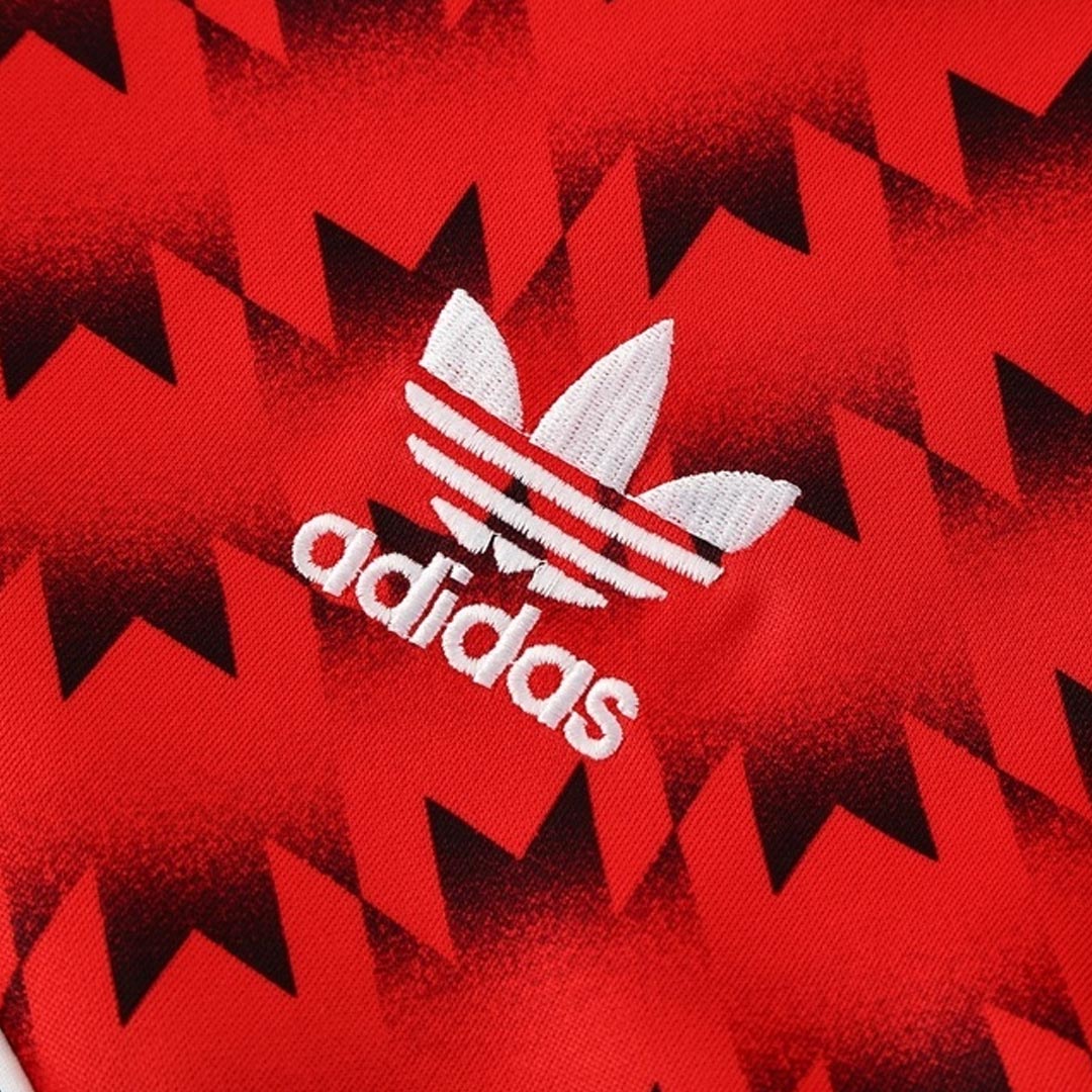 Manchester United Training Kit 2025/26 - Red&Black (Jacket+Pants) - gojersey