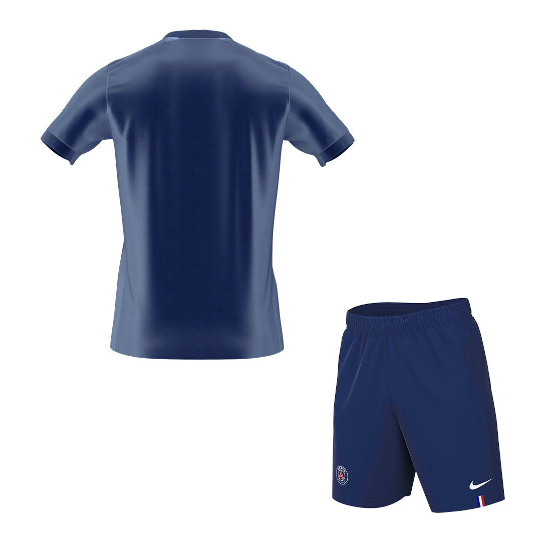 PSG Home Soccer Jersey Kit 2025/26 (Jersey+Shorts) - gojersey