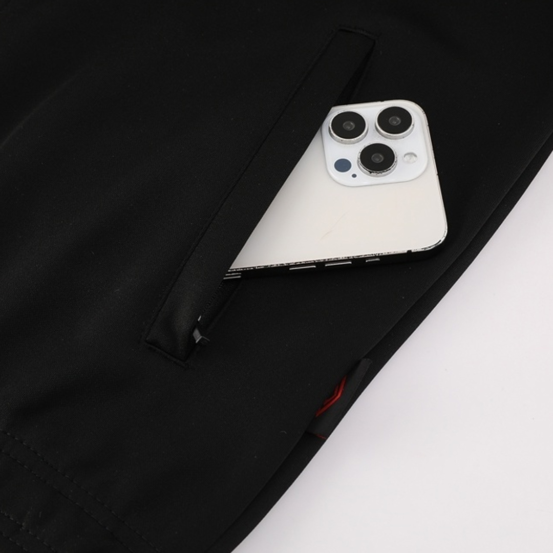 25/26 Manchester United Training Jacket Red&Black - gojersey