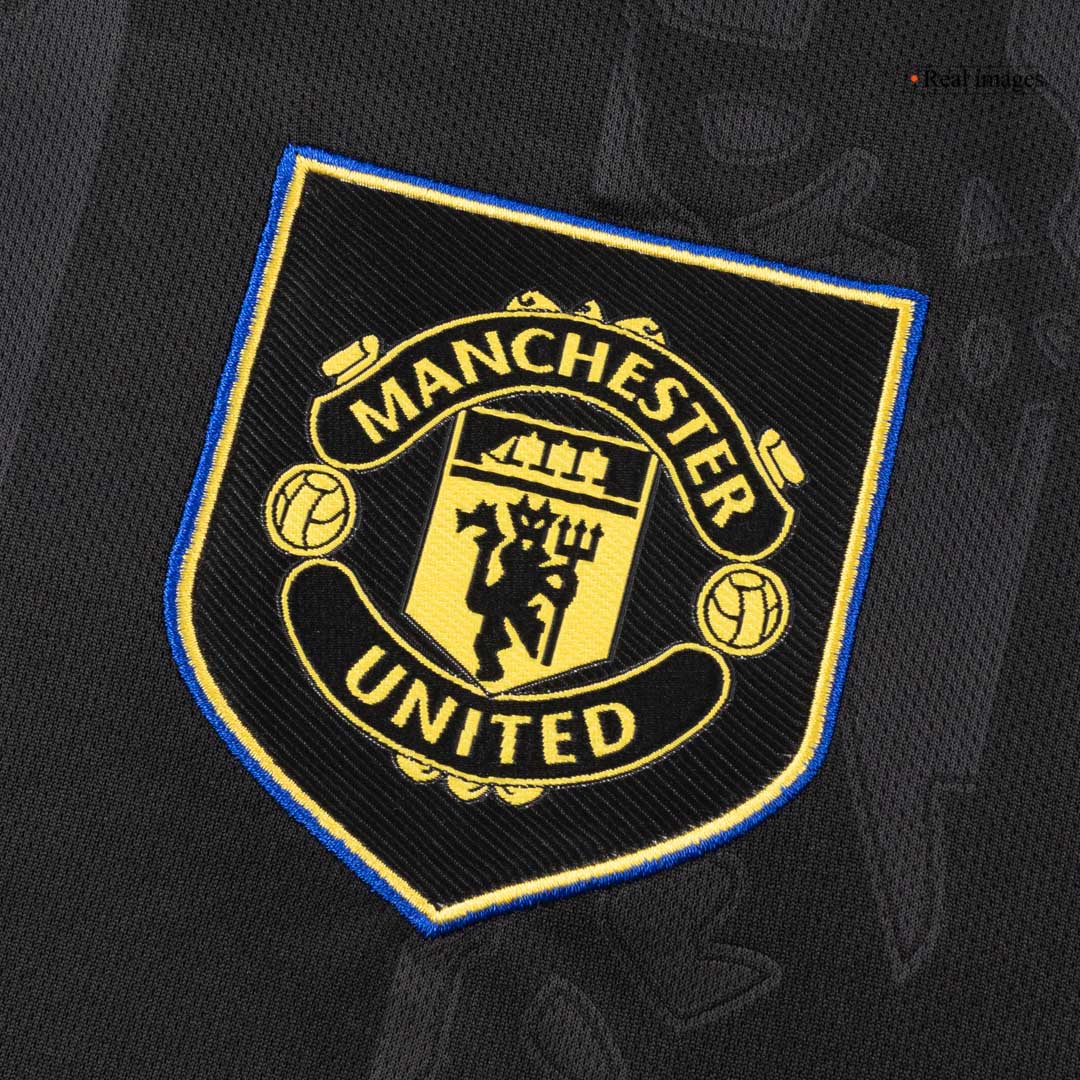 Manchester United Long Sleeve Third Away Soccer Jersey 2025/26 - gojersey
