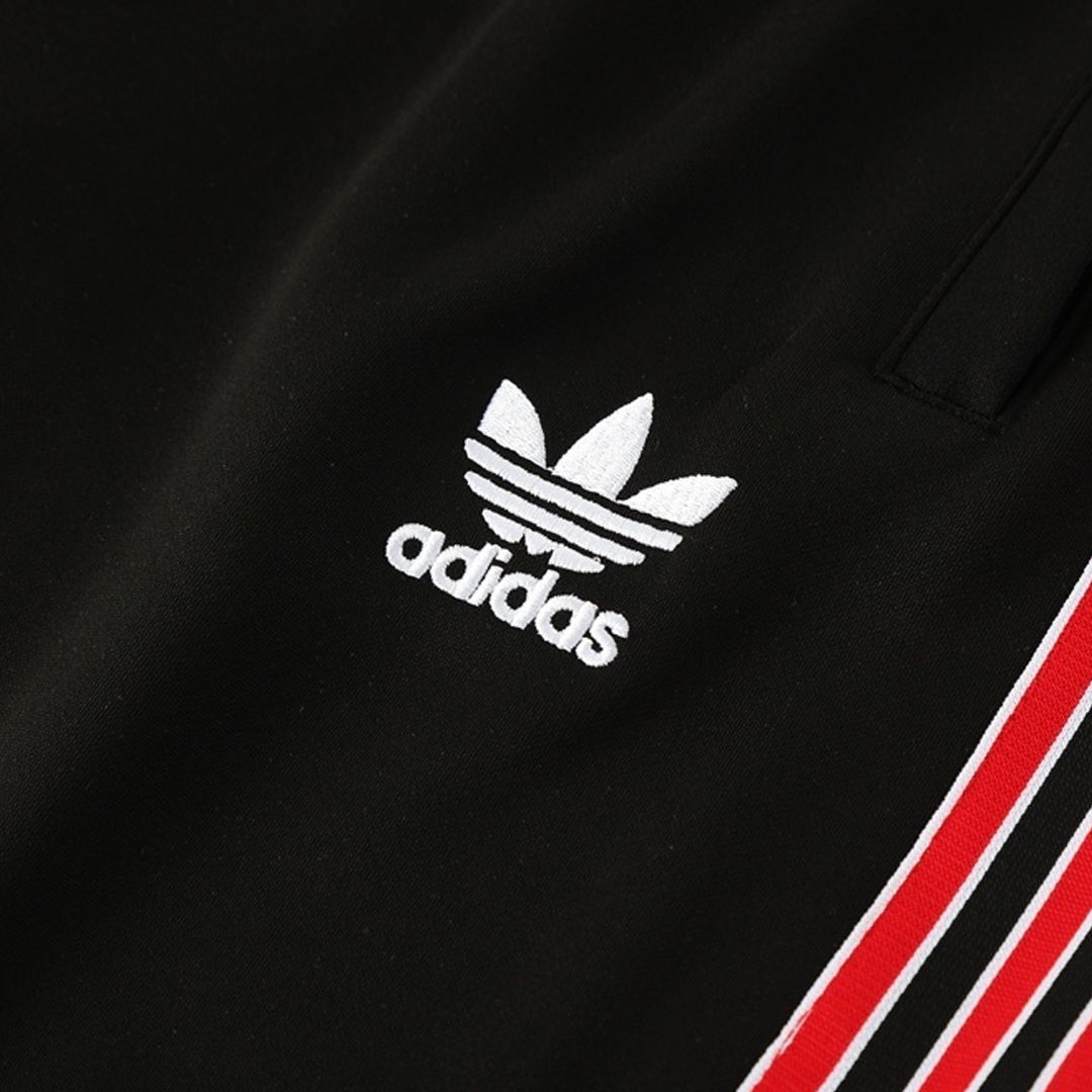 Manchester United Training Kit 2025/26 - Red&Black (Jacket+Pants) - gojersey