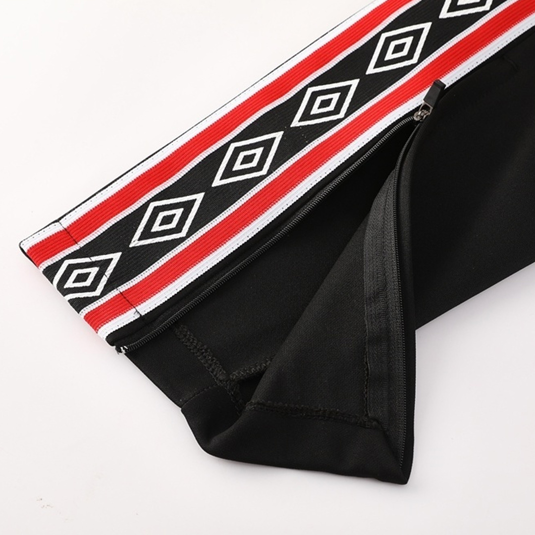 Manchester United Training Kit 2025/26 - Red&Black (Jacket+Pants) - gojersey