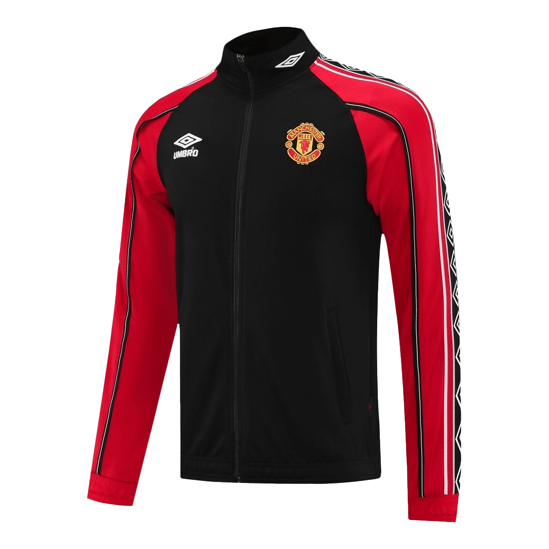 Manchester United Training Kit 2025/26 - Red&Black (Jacket+Pants) - gojersey