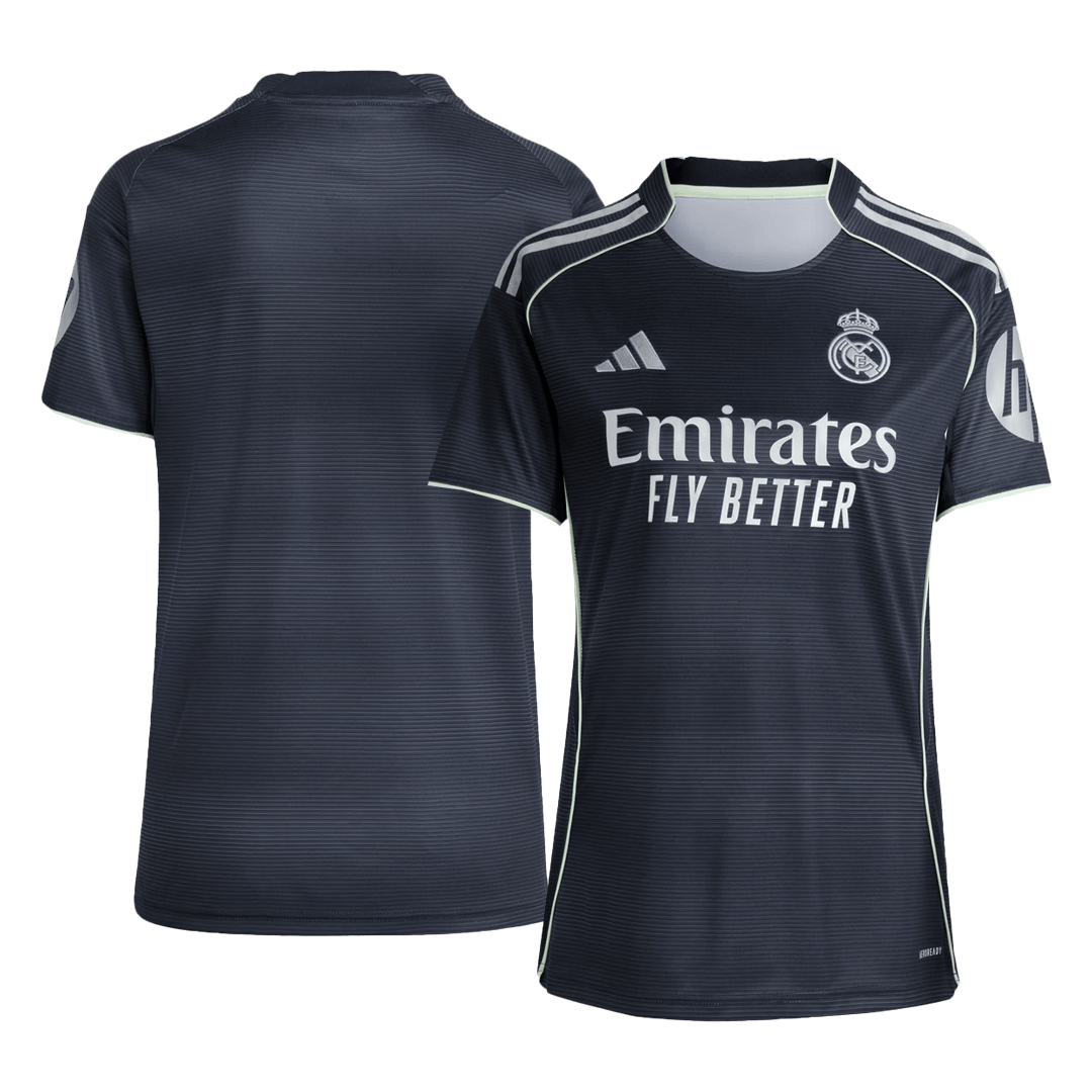 Women's Real Madrid Away Soccer Jersey 2025/26 - gojersey