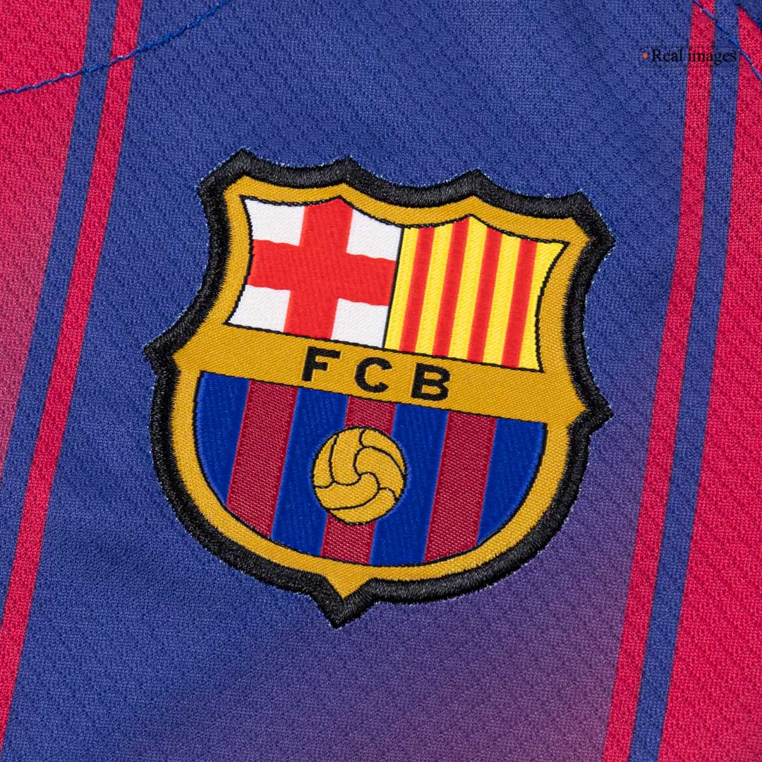 Women's Barcelona Home Soccer Jersey 2025/26 - gojersey