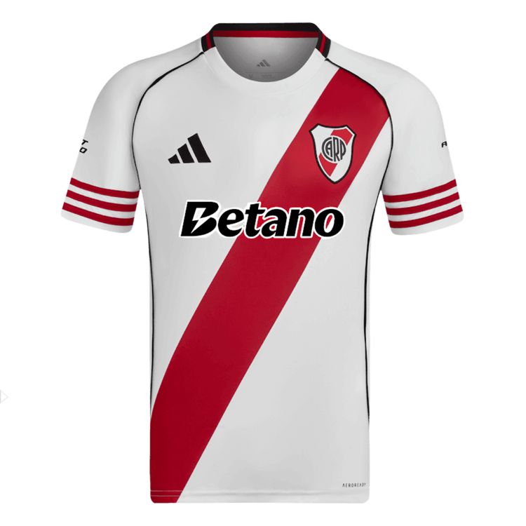 River Plate Home Soccer Jersey 2025/26 - gojersey