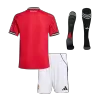 Kid's Manchester United Home Soccer Jersey Kit(Jersey+Shorts+Socks) 2025/26 Red - gojersey