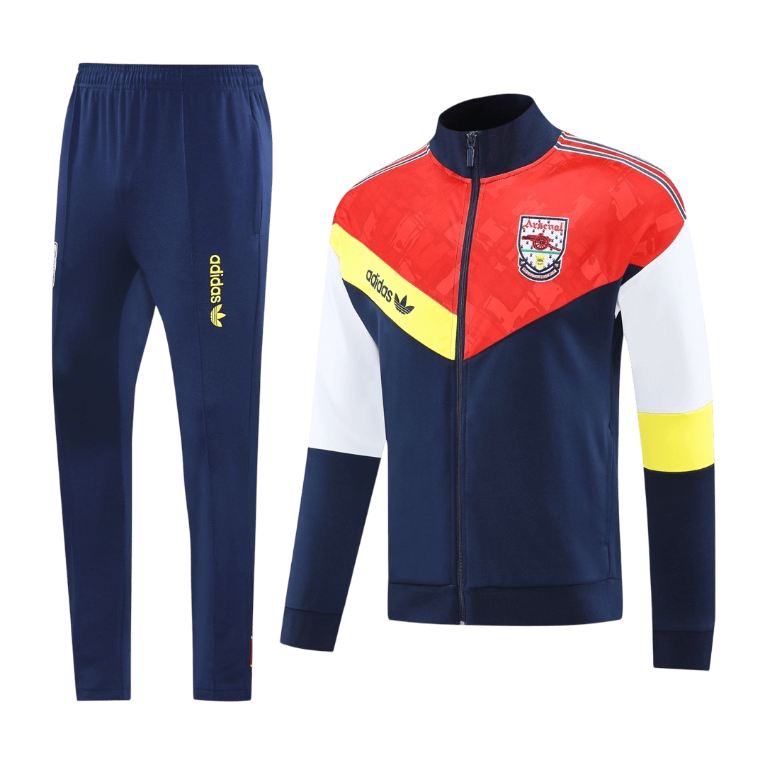 Arsenal Training Kit 2025/26 - Navy&Red (Jacket+Pants) - gojersey