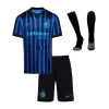 Kid's Inter Milan Home Soccer Jersey Kit(Jersey+Shorts+Socks) 2025/26 Blue&Black - gojersey