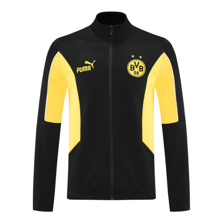 25/26 Borussia Dortmund Training Jacket Yellow - gojersey