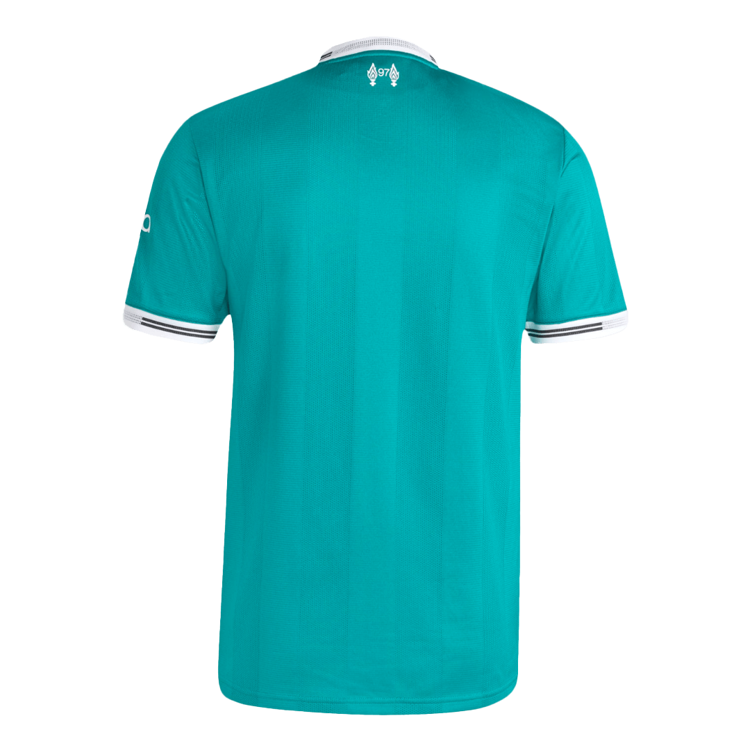 Authentic Liverpool Third Away Soccer Jersey 25/26 Green - gojersey