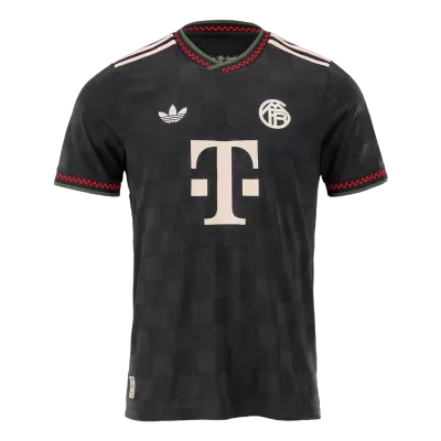 Authentic Bayern Munich Third Away Soccer Jersey 25/26 Black - gojersey