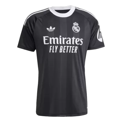 Real Madrid Goalkeeper Soccer Jersey 25/26 Black - gojersey