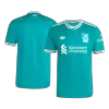 Authentic Liverpool Third Away Soccer Jersey 25/26 Green - gojersey