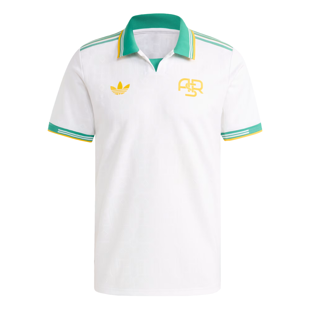 Authentic Roma Third Away Soccer Jersey 25/26 White - gojersey