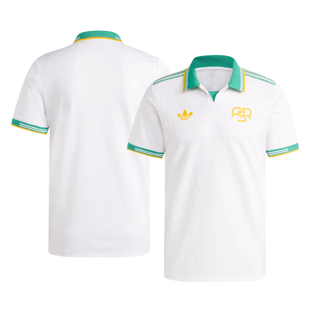 Authentic Roma Third Away Soccer Jersey 25/26 White - gojersey