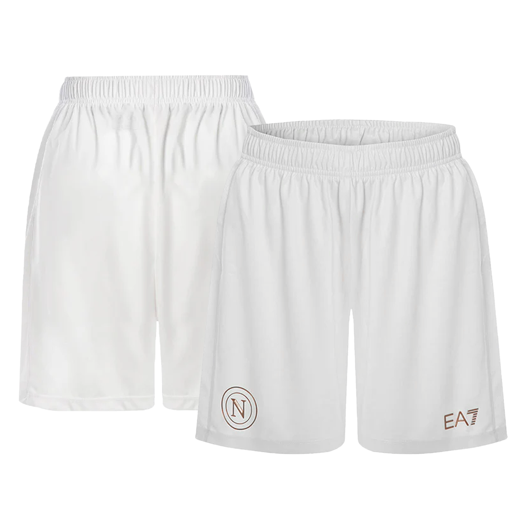Napoli Away Soccer Shorts 2025/26 - gojersey