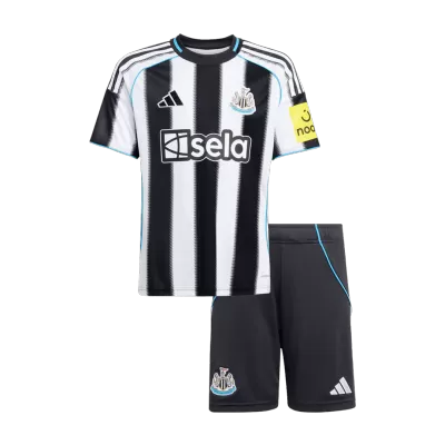 Kid's Newcastle United Home Jersey 25/26 Black&White - gojersey