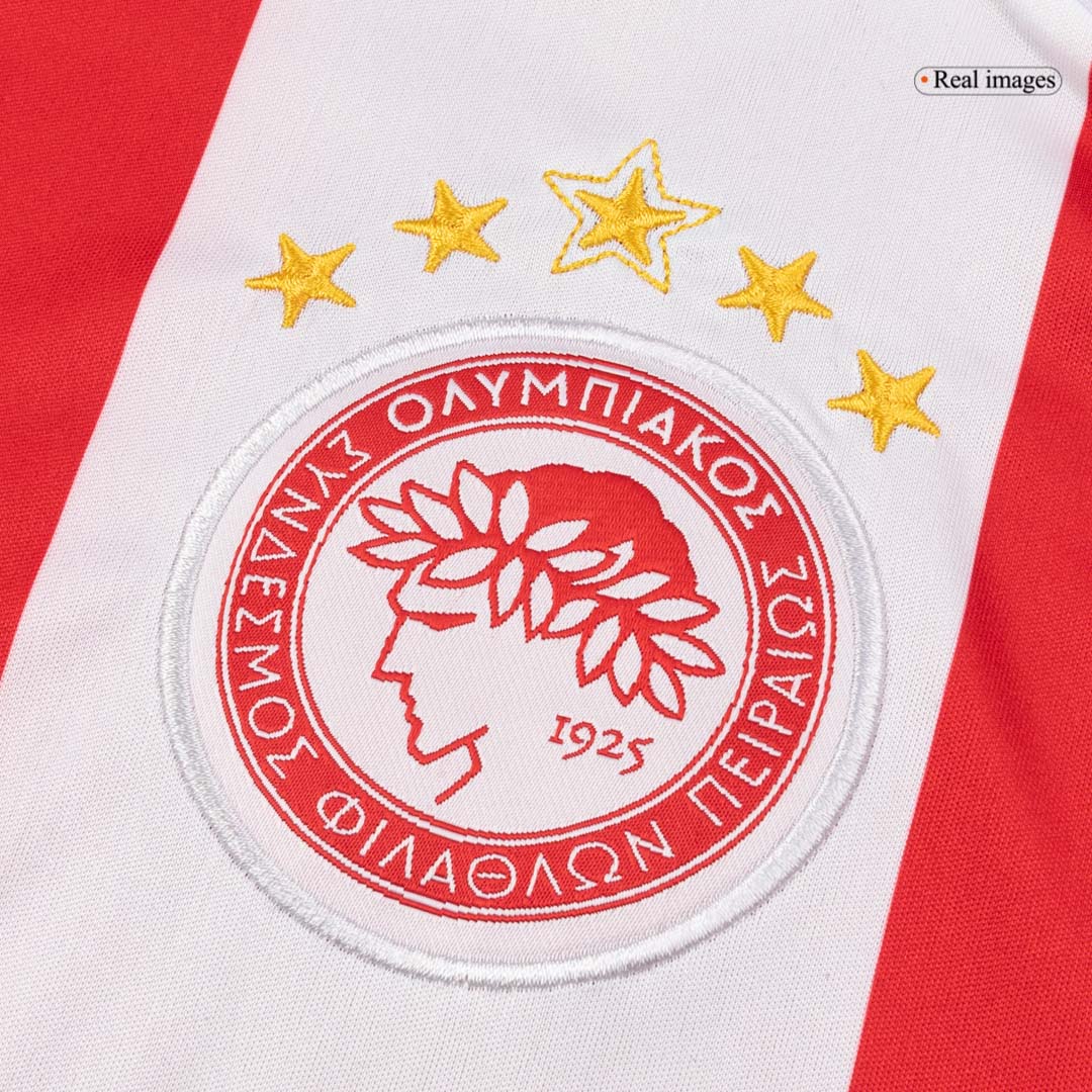 Olympiakos Home Soccer Jersey 2025/26 - gojersey