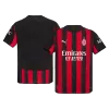 Authentic AC Milan Home Jersey 2025/26 Red&Black - gojersey