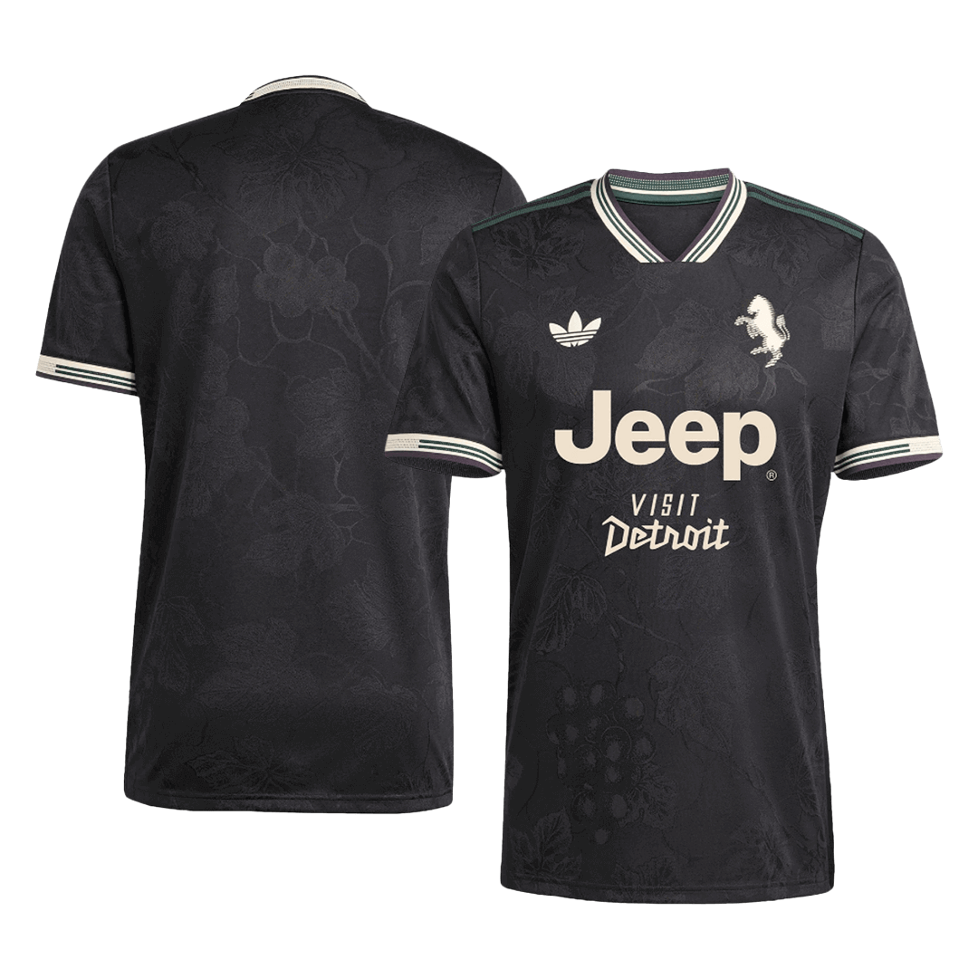 Authentic Juventus Third Away Soccer Jersey 25/26 Black - gojersey