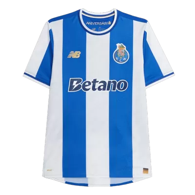 Authentic Porto Home Soccer Jersey 25/26 White&Blue - gojersey