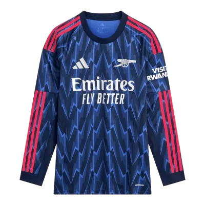 Arsenal Long Sleeve Away Soccer Jersey 2025/26 - gojersey