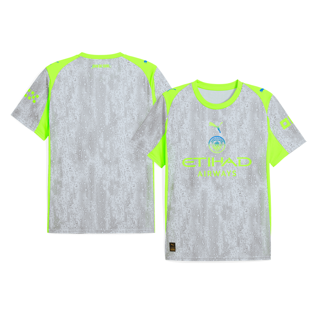 Manchester City Third Away Soccer Jersey 2025/26 - gojersey