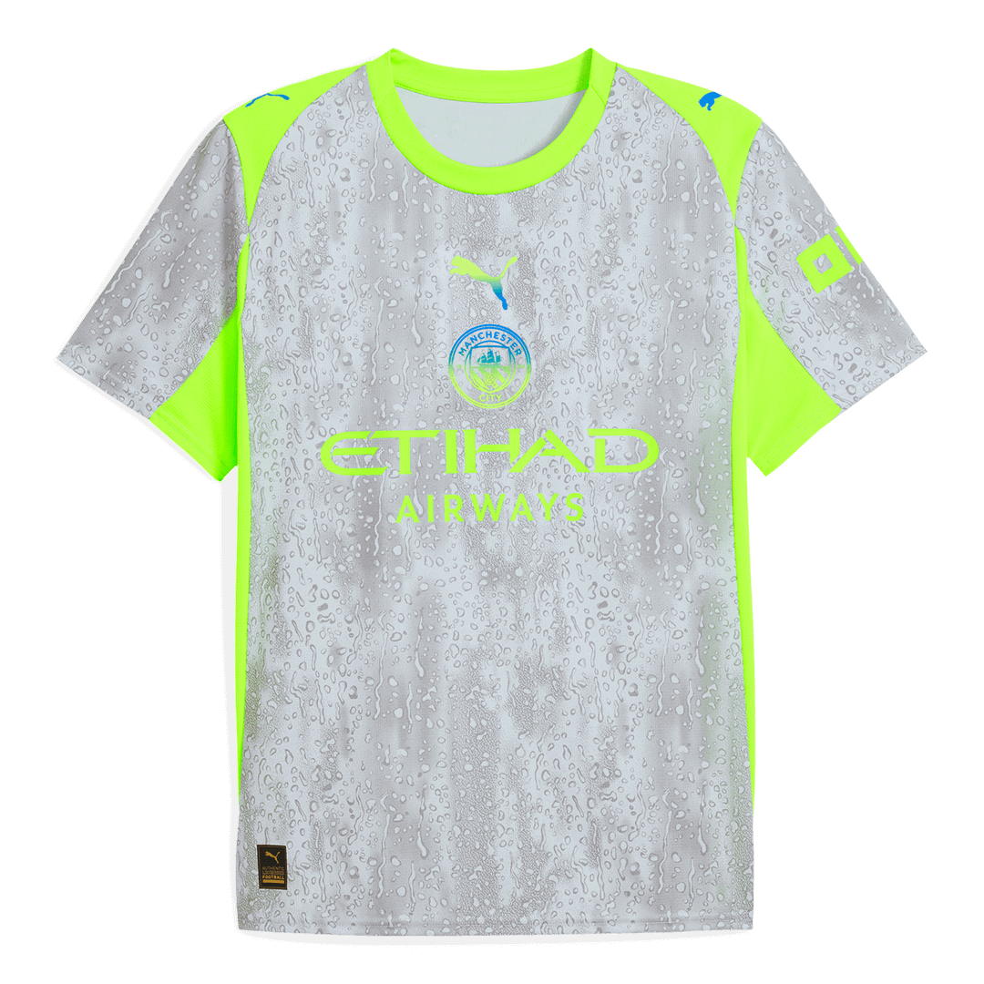 Manchester City Third Away Soccer Jersey 2025/26 - gojersey