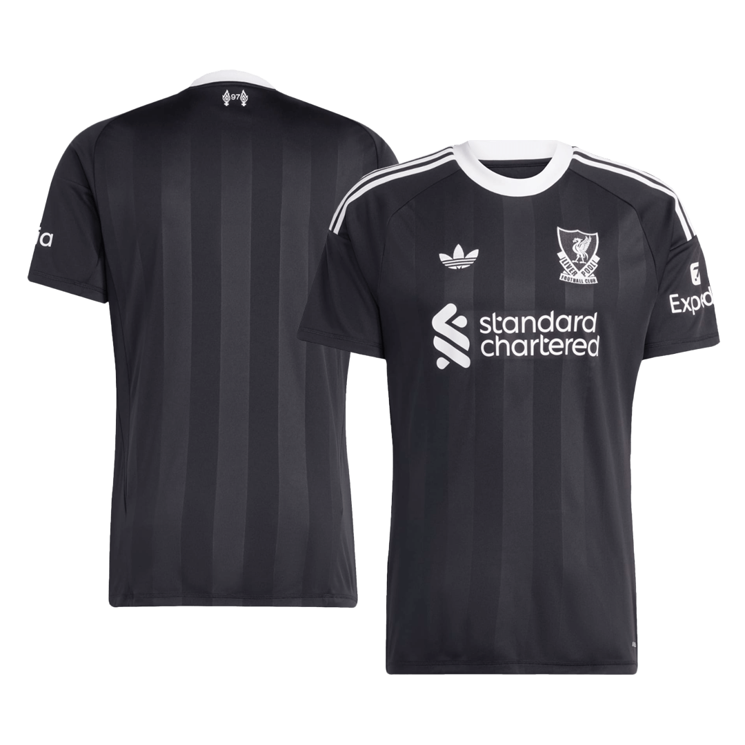 Liverpool Goalkeeper Soccer Jersey 25/26 Black - gojersey